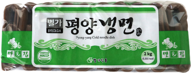 별가 평양냉면 실온보관 대용량 업소용, 2kg, 5개