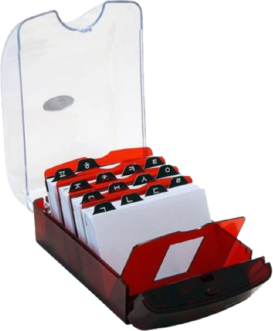 이글 명함케이스(808), 1개, (808S/350장/MN4610400)