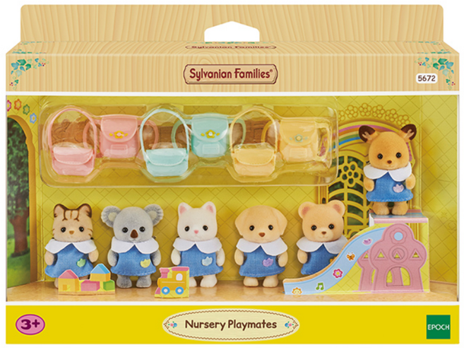 실바니안패밀리 5672 유치원 친구들 피규어 세트, 1세트