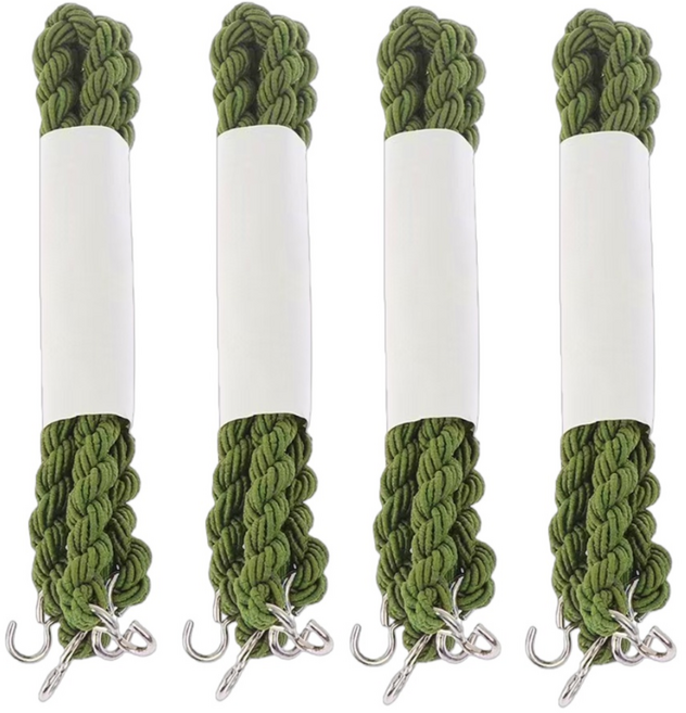 스콜피오 신형 밑단 군인 군복 군용 바지 고무링, 8개, 그린