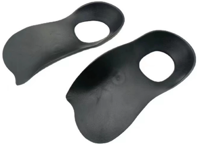 [스테퓨어] 편안한 자세교정 아치 보조 깔창 기능성 신발 쿠션 패드 평발 오다리, 1세트, 블랙