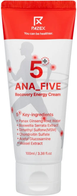 [병원/재활센터 사용!!] 파젝스 아나파이브 리커버리 에너지 크림!! 100ml 5개 - 쿠팡