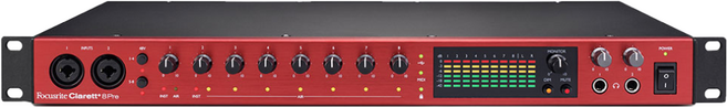 Focusrite Clarett + 8pre USB 포커스 라이트 오인페 클라렛 플러스 오디오인터페이스_쿠폰증정