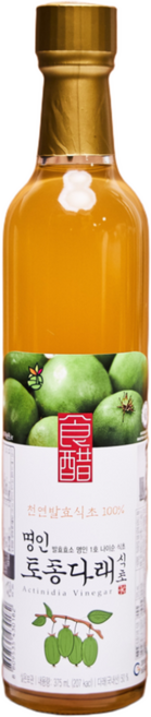 토종다래식초(5년숙성)병375ml 명인제품, 1개, 375ml