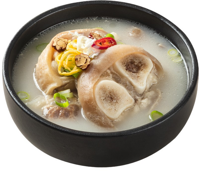 바르온 한우 우족탕 사골 곰탕 실온보관, 1개, 700g