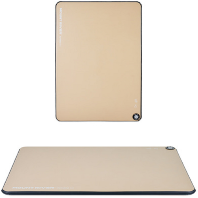 마운트리버 초경량 에어매트 더블사이즈_베이지, 베이지