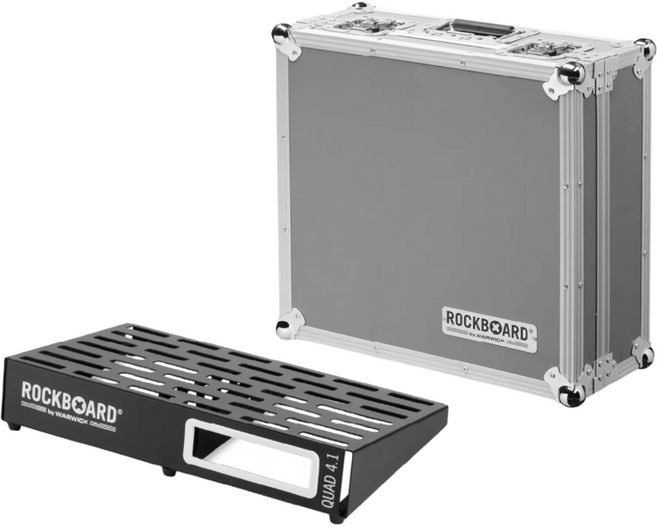 RockBoard QUAD 4.1 with Flight Case 락보드 페달보드 쿼드 4.1 (플라이트 케이스 포함)