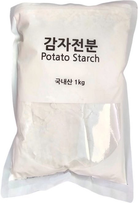 국내산 100% 감자전분 생감자로만든, 1kg, 1개