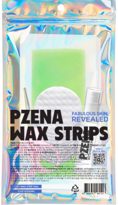프제나 왁스스트립 48매 벌크 리필용 왁싱 제모 패드 패치 스트립, 1개, 20ml