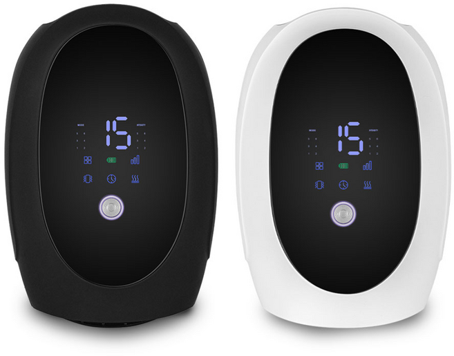 온열 손마사지기 손안마기 손가락분리형 손목마사지기 제로데이, 화이트