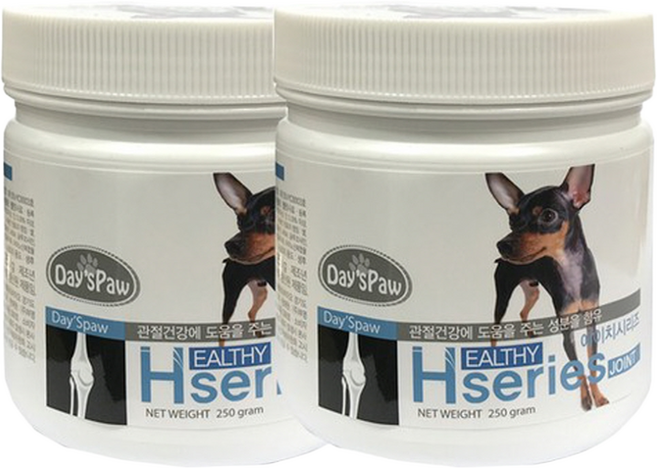 데이스포 강아지 H시리즈 영양제, 250g, 뼈/관절강화, 1개