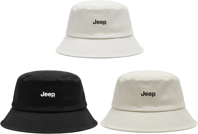 JEEP 지프 버킷햇 남녀공용 벙거지 모자