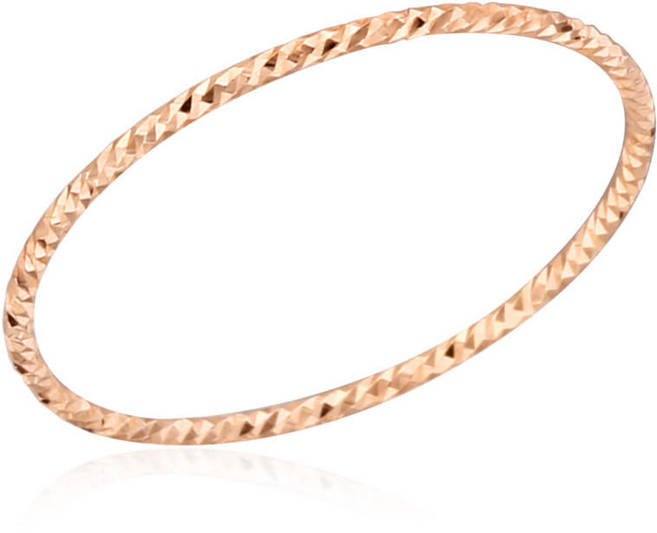 [비앤비골드] 당일발송 14K18K 0.8mm 열손가락 금사컷팅 반지 NPR21663