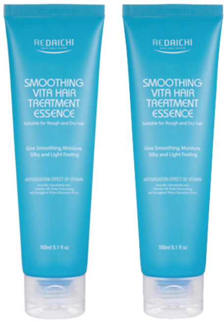 [정품 본사 직영] 리다이찌 스무딩 비타 헤어트리트먼트 에센스 150ml (2개) 머릿결개선 손상모발 헤어케어 노워시, 2개