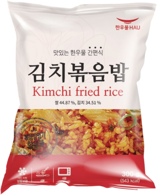 한우물 김치볶음밥 300g, 10개