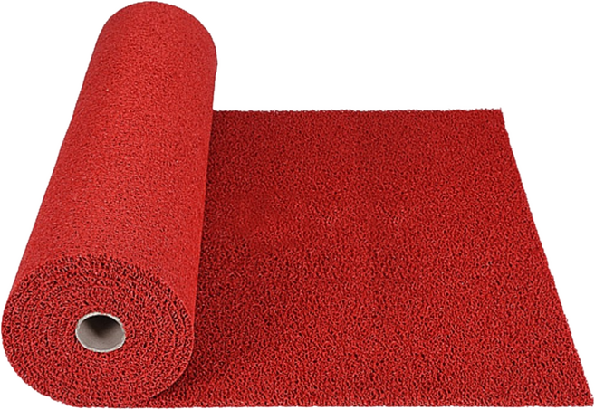 초면애 코일매트 배수형 13mm 현관매트 롤형 120cm폭 (6M 12M 옵션) 외부용 코일롤C, 레드C 12M, 1개