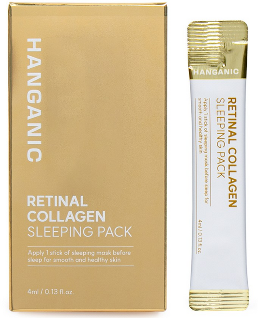 한가닉 레티날 콜라겐 슬리핑팩 30포세트 특허성분 한달 1일1팩, 30개, 4ml