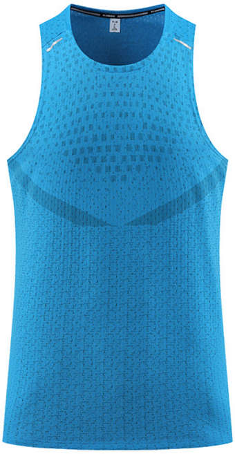 휘잇 남자 마라톤 싱글렛 상의 나시 러닝 메쉬 통기성