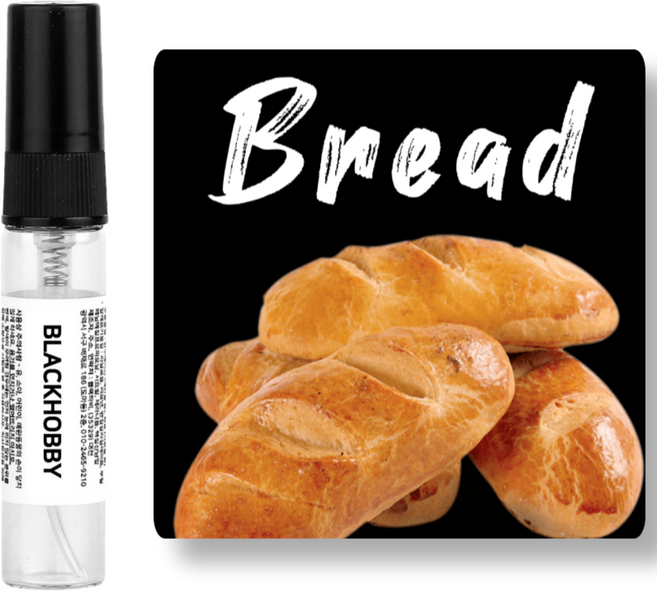 [3+1] 블랙하비 빵냄새 베스트 6종 드레스퍼퓸 / 사탕수수 발효 베이스 사용, 1개, 4ml, 528. 대전베이커리