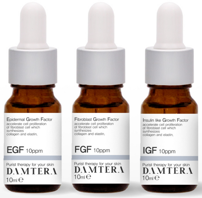 담테라 EGF FGF IGF 10ppm 이지에프 앰플 원액 10ml 3종세트, 담테라 EGF+FGF+IGF 10ml, 1개