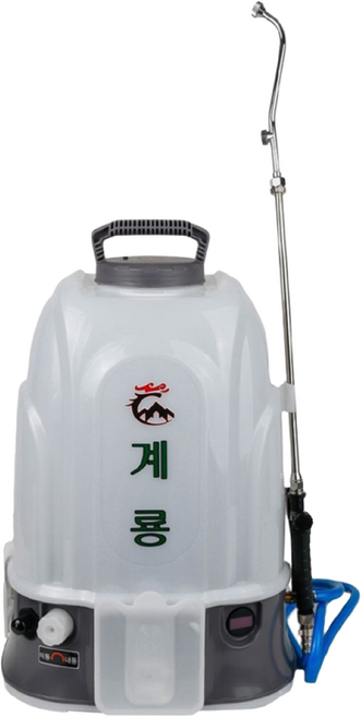 국산 충전식 배터리 밧데리 분무기 계룡분무기 20L, 1개, 흰색