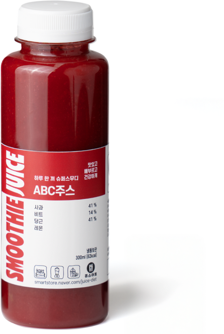 쥬스어트 ABC 스무디주스 (냉동), 10개, 300ml