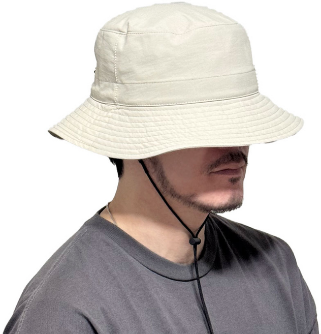 식스윔스 남자 왕대두 버킷햇 64호 깊은 벙거지 모자 턱끈 등산 낚시