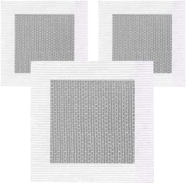 호인트 월 패치 석고보드 벽 구멍 보수재 10*10cm, 3개