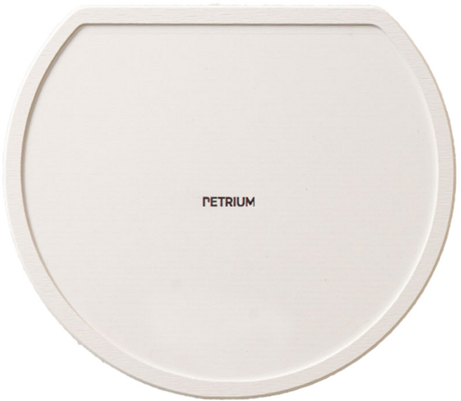 펫트리움 반려동물 드라이 식기매트 31 x 27 x 0.9 cm, 화이트, 1개