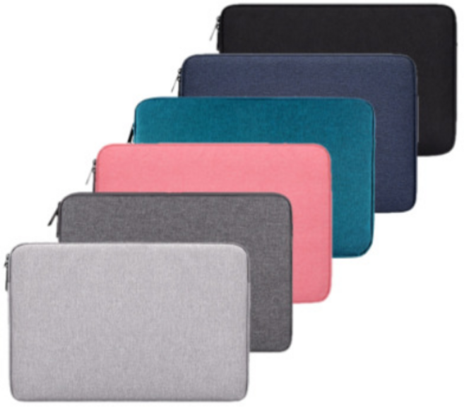 [데일리큐브] 융쿠션 스크래치방지 13인치 14인치 15인치 16인치 17인치 노트북 파우치 케이스 커버 슬리브 laptop notebook pouch, 네이비, 1개