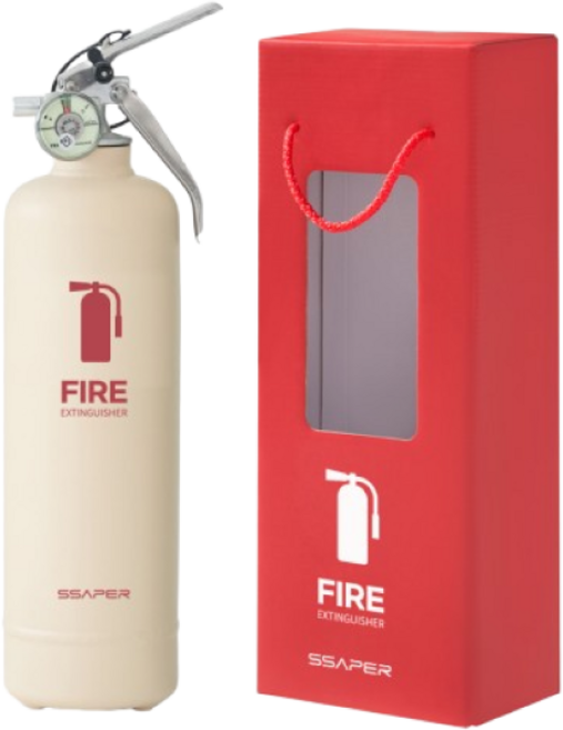 셰퍼 국내생산 에센셜 가정용 소화기, 화이트, 1kg, 1개