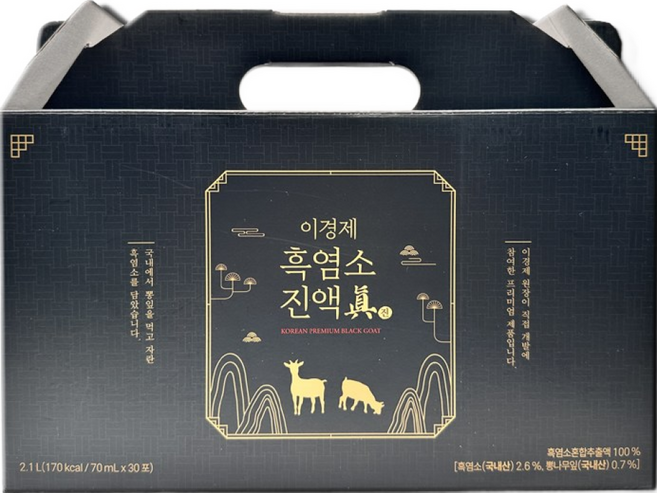 8위 - 래오이경제 흑염소진액 진, 2.1L, 1개