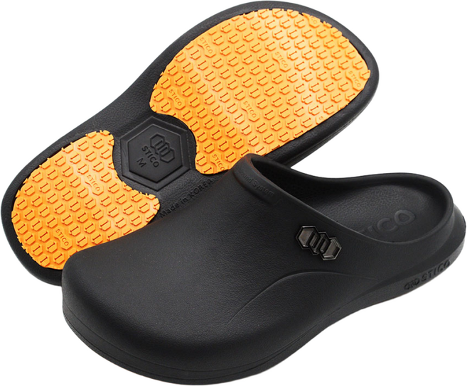 스티코 슬리퍼타입 미끄럼방지 주방신발 NEC-03S