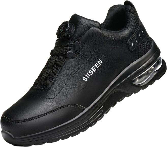 SIISEEN남성 다이얼 안전화 사계절 가볍고 편안한 작업화 S-2206