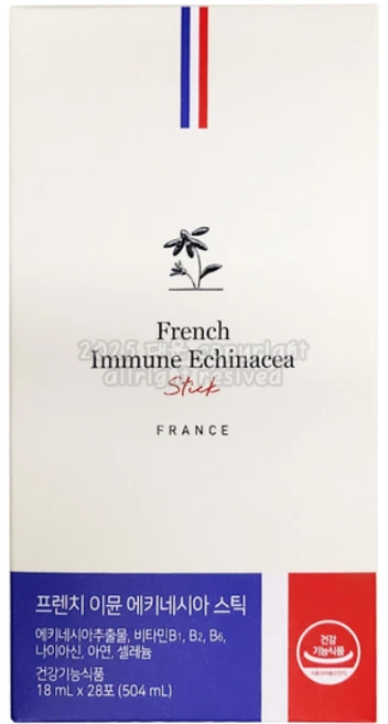 뉴온 프렌치 이뮨 에키네시아 스틱 18ml x 28포 에키네시아추출물 면역 기능 증진, 1박스, 504ml - 쿠팡