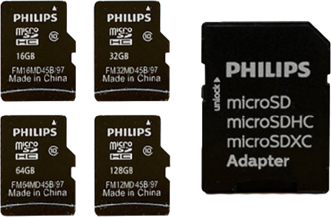 필립스 micro SD카드 Class 10 + 어답터, 32GB, 32GB, 1개