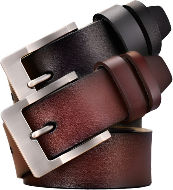 1+1 소가죽 벨트 혁대 혁띠 남자 벨트 허리띠