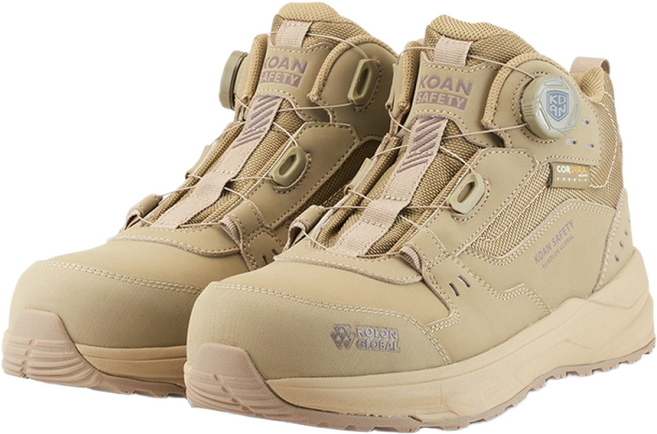 코오롱 안전화 KS-601D 6인치 다이얼 논슬립 사막화 작업화