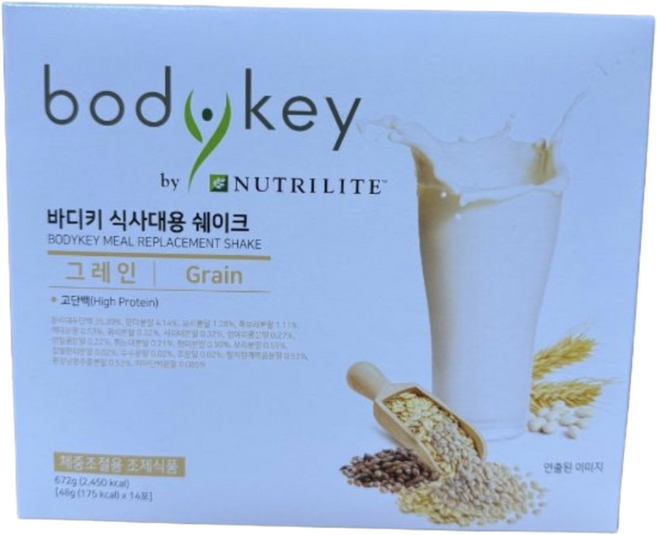 암웨이 체중조절 쉐이크 그레인, 48g, 1개