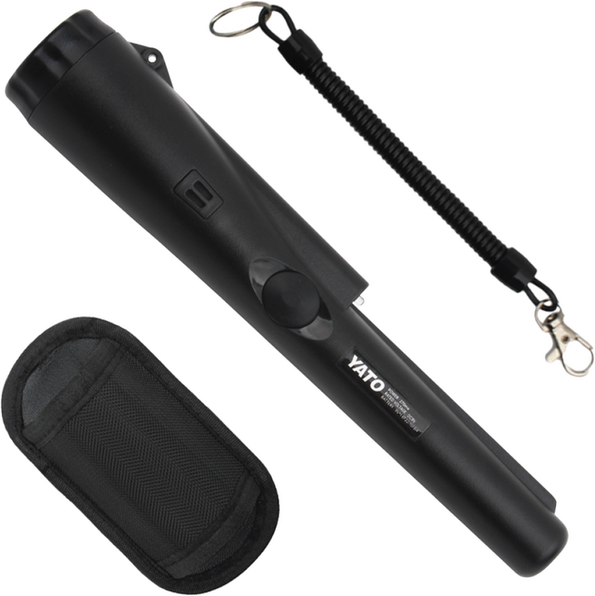 휴대용 금속탐지기 포인터GP겸용 360도 탐지기능 IP68방수등급, 1개