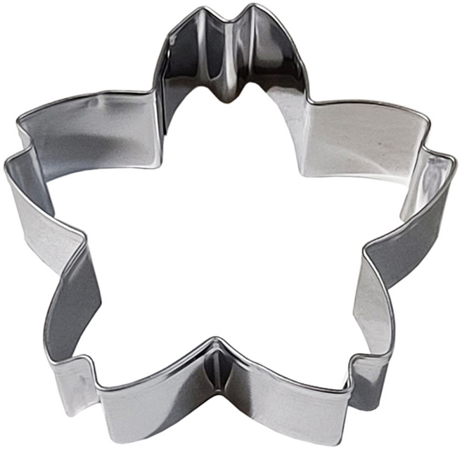 베이커리프렌드 다양한모양 쿠키커터(스텐쿠키커터), 쿠키커터-벚꽃(대), 1개