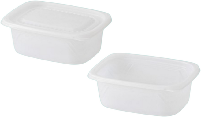 에스제이케미칼 죽용기 대 반투명 500개 세트, 1개