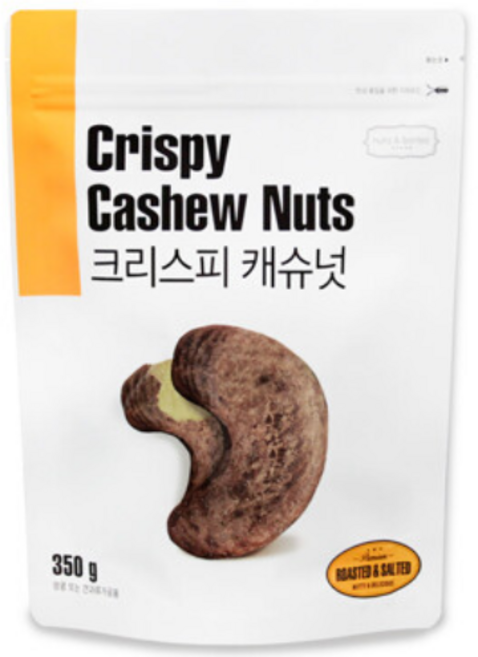 넛츠앤베리스 크리스피 캐슈넛, 350g, 1개