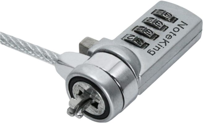 노트킹 ACER Swift5 SF515-51T 켄싱턴락 홀 노트북 잠금장치 시건장치 도난방지 케이블, 노트락 11(번호형)