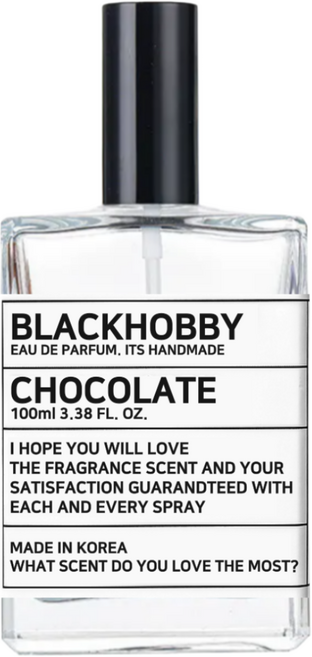 [3+1] 블랙하비 카페향 베스트 10종 드레스퍼퓸 / 사탕수수 발효 베이스 사용, 1개, 100ml, 367. 초콜렛