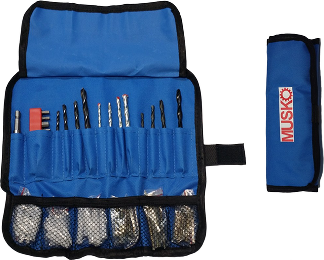 머스코 두루마리 비트 파우치 세트, 1개