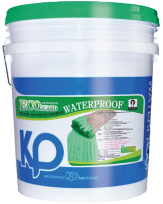 KP 수성도막방수제 에코가드 18kg, 회색, 1개