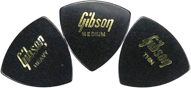 깁슨 통기타용 삼각형피크 Thin 0.5mm, 20개