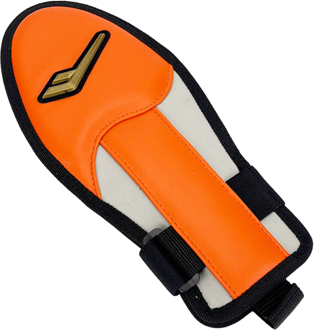 프로스펙스 포프로 시리즈 야구 슬라이딩 주루 장갑 좌우겸용, 1개, 오렌지/그레이