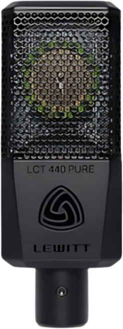[작곡가의 미디가게] LEWITT LCT440 PURE 르윗 440 퓨어 콘덴서 마이크 레코딩 보컬 녹음 레코더 레코드 음악, LCT440_PURE, 1개